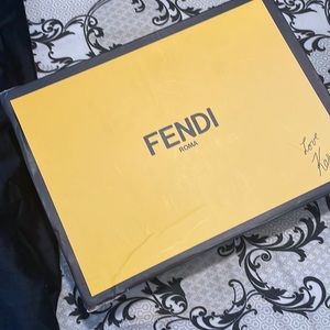 Fendi Brown FF purse